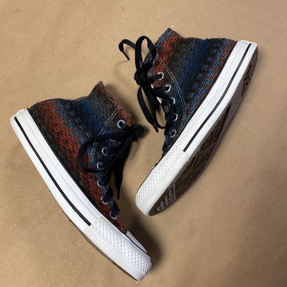 Converse Colorful Woven High Top Chuck Taylor All Star Sneakers - Picture 10 of 16